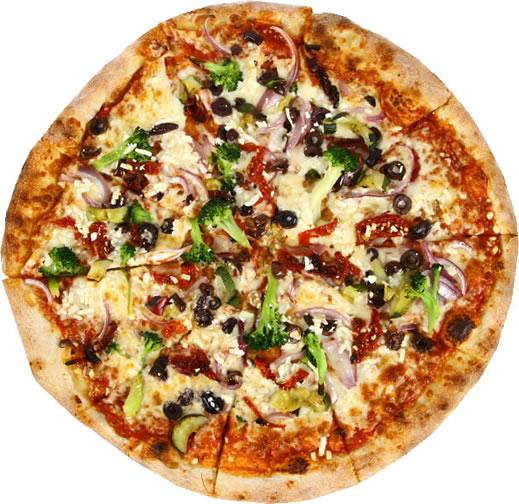 Our signature vegetarian pizza